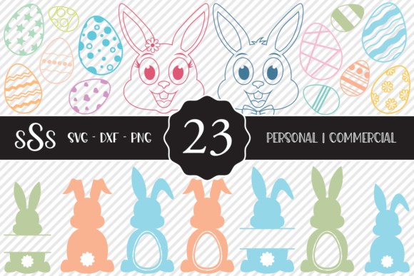 Download Easter Bunny Bundle - Festive Designs - Festive designs Collection