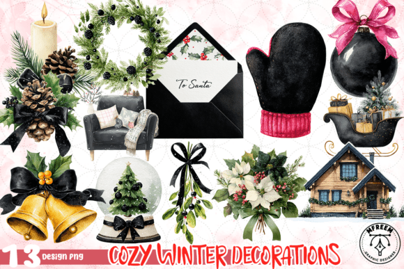 Download Cozy Winter Decorations PNG - Decoration Collection