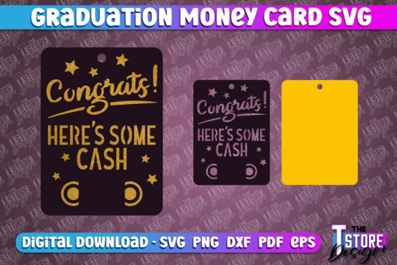 Download Graduation Money Card SVG | Class 2024 - Money card svg Collection