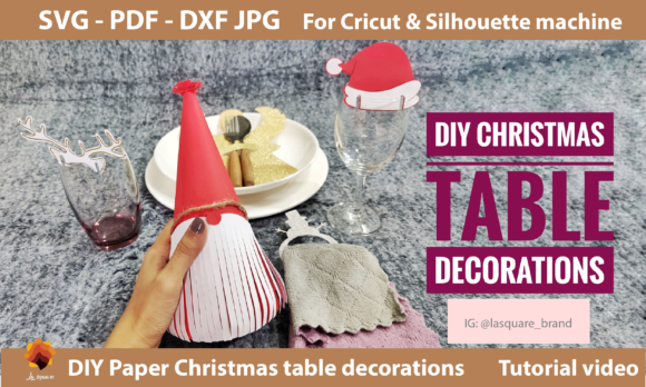 Download DIY Christmas Table Decoration Templates - Decoration Collection