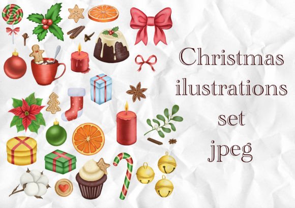 Download Christmas Illustrations Set - Premium Resources