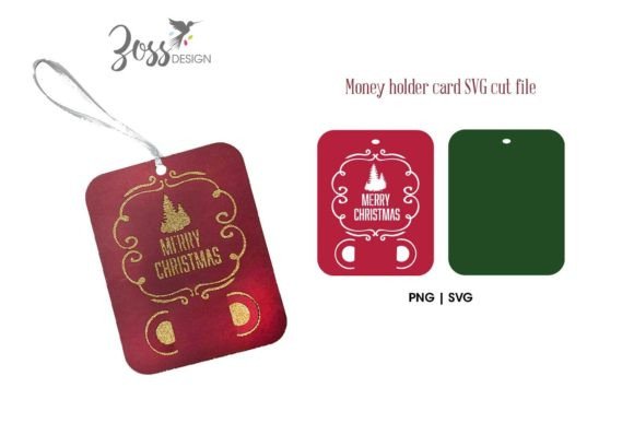 Download Merry Christmas Money Card SVG - Money card svg Collection