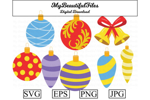 Download Christmas Tree Decorations Clipart - Decoration Collection