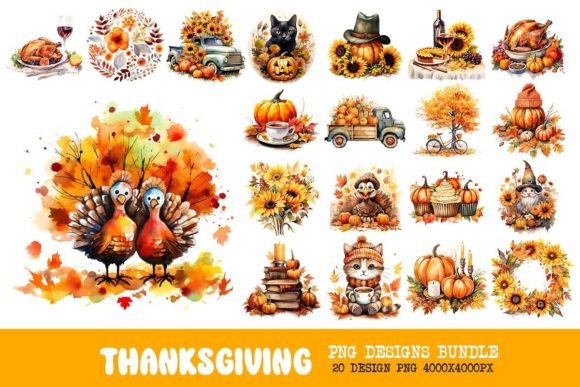 Download Thanksgiving Festive Designs Bundle - Festive designs Collection