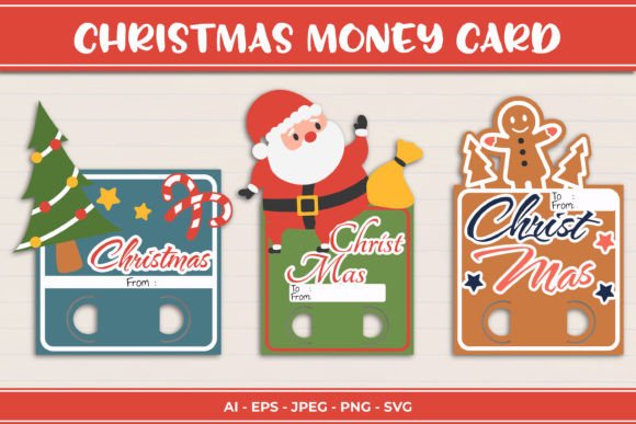 Download Christmas Money Card SVG - Money card svg Collection